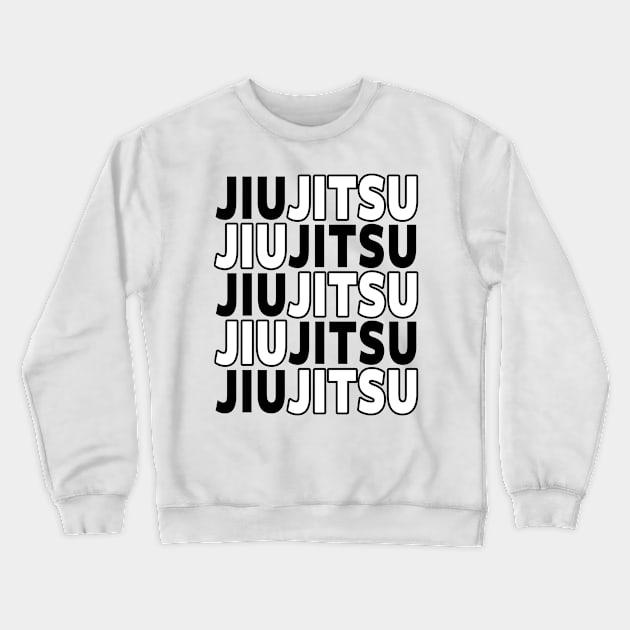 JIU JITSU, BRAZILIAN JIU JITSU Crewneck Sweatshirt by Tshirt Samurai